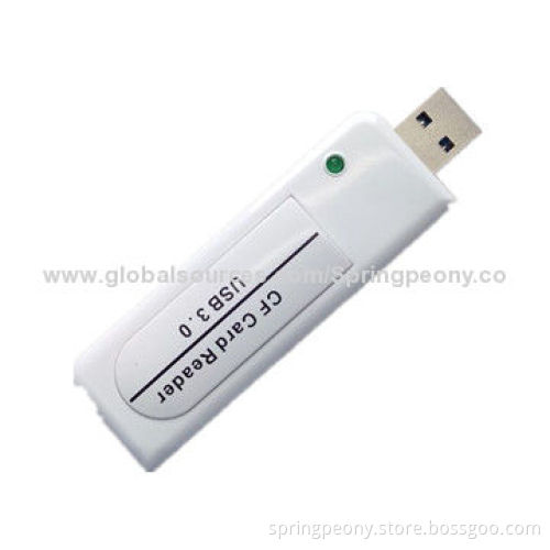 Promotional High-quality USB3.0 CF Card Reader Driver with LED Indicated Lamp